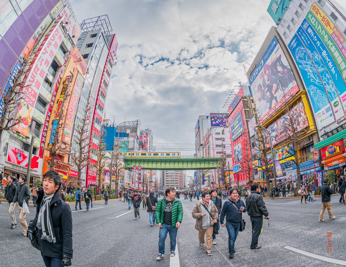 sensualeye's tweet image. Miss you Japan.  #Nikon #japan #akihabara #16mm #fisheye