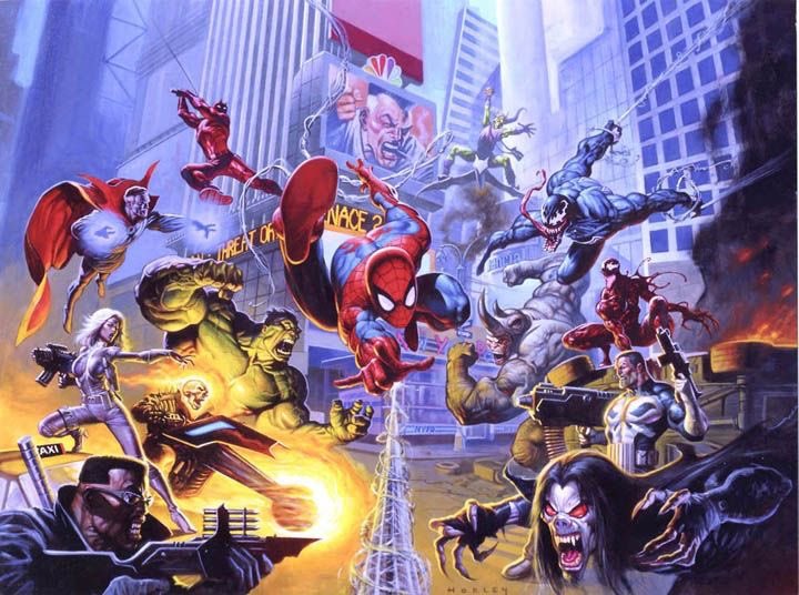 RT @IntoWeird: Alex Horley Spider-man jamboree #Spidey #comicArt #Marvel https://t.co/pIthxRRoIB
