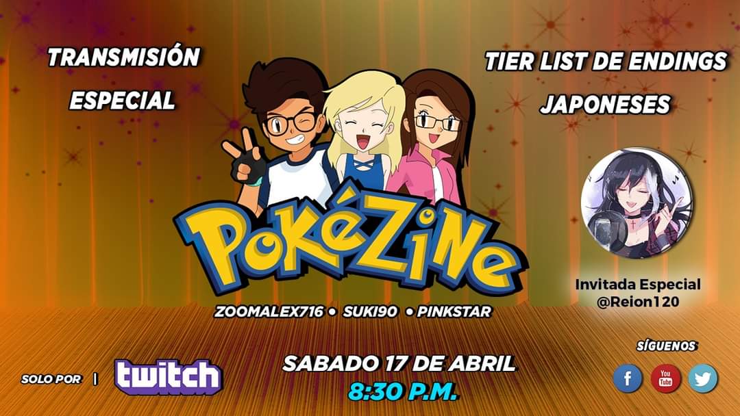 PokeZineMX's tweet photo. ¡Pokébanda, ya estamos en vivo a través de #Twitch para hablar de #Pokémon! ¿Listos para divertirse? Pásenle a nuestro canal!

Vayan aquí: https://t.co/k1lTegMtLu https://t.co/wPrLi5g79c