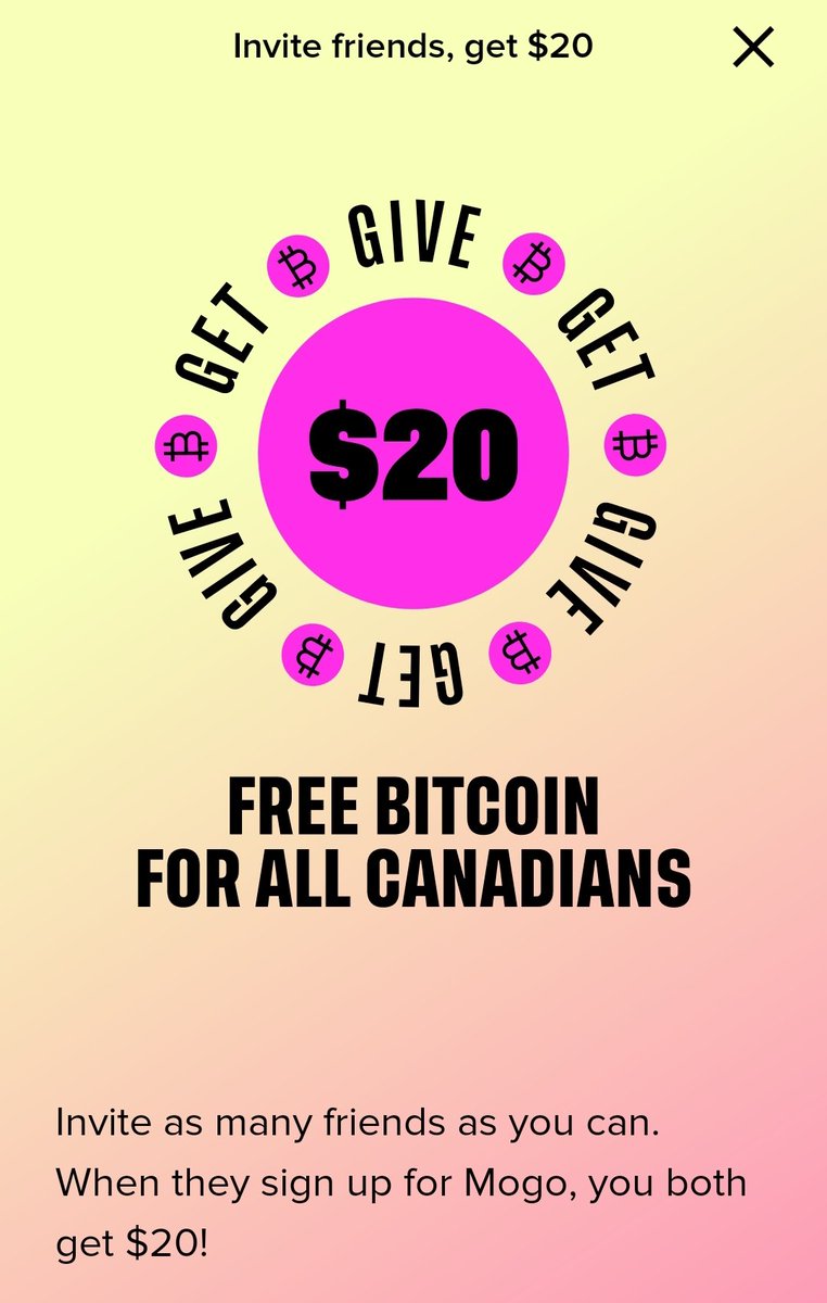 SeanPAmes's tweet photo. ๐ค#Canada get some #free #Bitcoin, CANADA's Bitcoin Visa!
1% in #btc ๐ https://t.co/qhmTHQAVhD ๐ ๐๐๐
๐ค#justsayno #Toronto #ontariolockdowns #dogecoin https://t.co/dkIrcO0yps