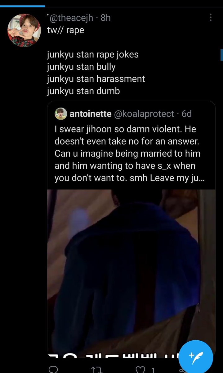 Arthwanie S Clay S Tweet Teume Reporta Esta Cuenta Es Solo Stan De Y Esta Ensuciando Busquedas De Trendsmap