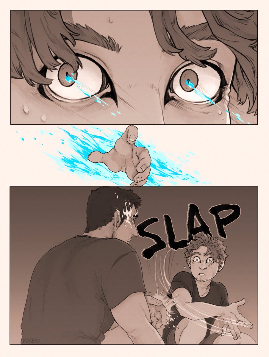 StuckInaPit's tweet photo. Fire &amp; Ruin

1/3

[ #endhawks cw: bad handling of trauma, miscommunication, hurt and cheap comfort. Misery loves company. ] https://t.co/1vZ9AydYym