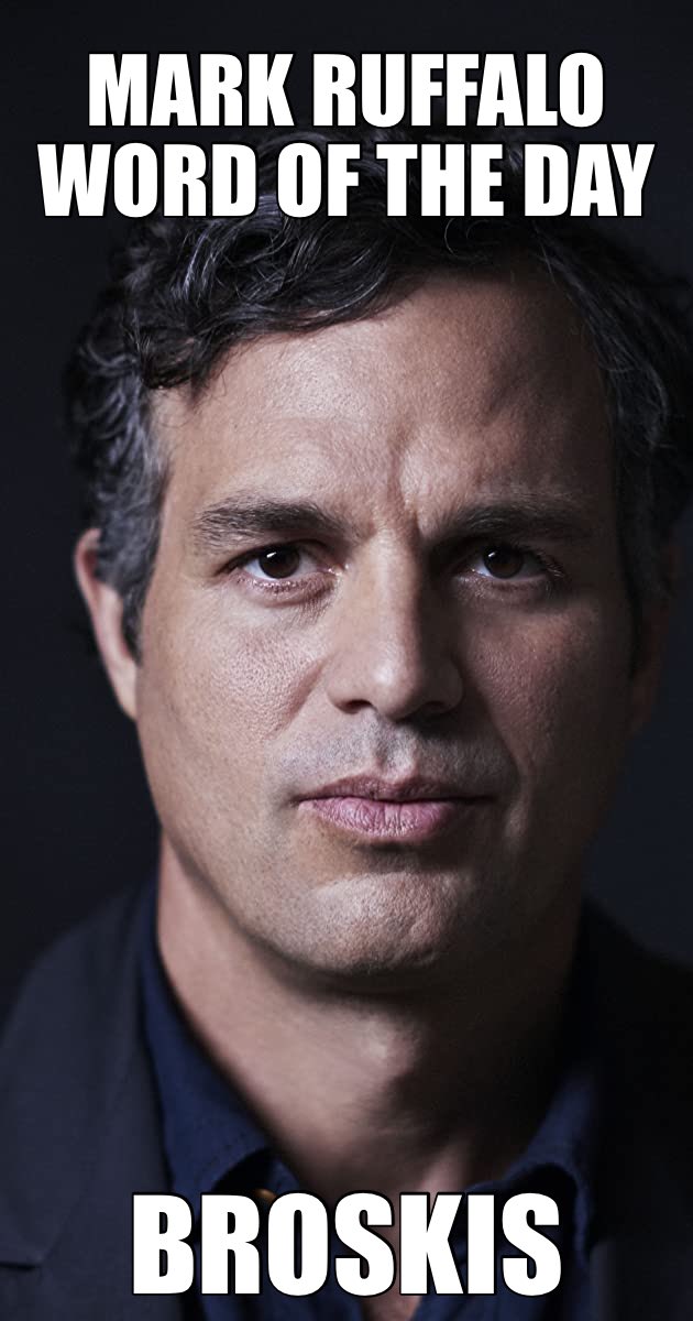WOTDmarkruffalo's tweet photo. broskis https://t.co/Z7moogkYnl