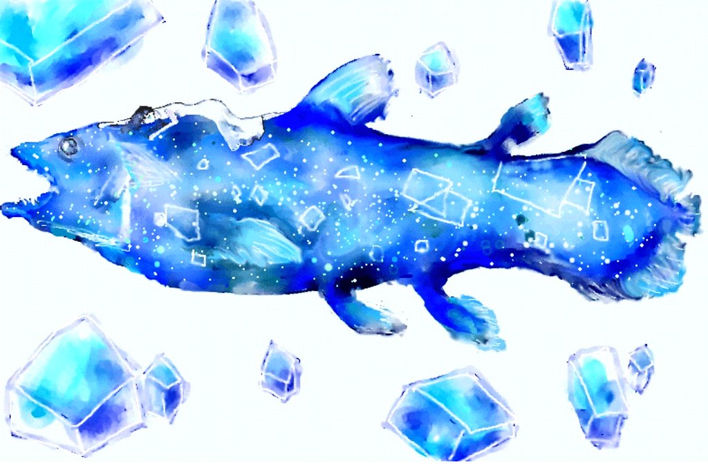 弍月 眠らせて シーラカンス イラスト 絵描きさんと繫がりたい T Co Vvazrtcaeu Twitter