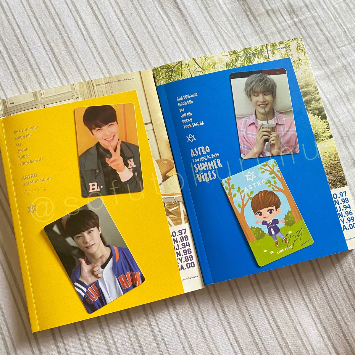 sofutokurimu's tweet photo. 🛵บั้มspring up(พร้อมการ์ด) 400 
🚙บั้มsummer vibes(พร้อมการ์ด) 350
มีโปสการ์ดครบค่ะ💪🏻

ค่าส่ง 40/60 ✳️ พร้อมโอนส่งฟรีลทบคับ 

#ตลาดนัดastro  #อะโรฮ่าเซ็นเตอร์ 
#ตลาดนัดอะโรฮ่า https://t.co/2dWNRlSS2v