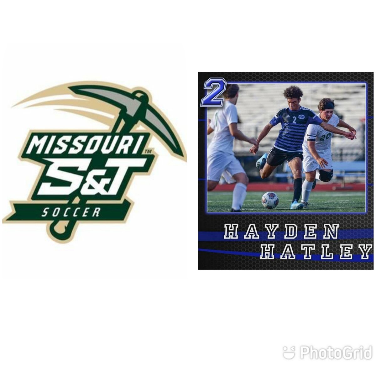 HaydenHatley's tweet photo. I’m proud to announce that I will be continuing my academic and soccer career at @MinersSoccer. I thank @RobCummings3 for giving me this opportunity and I look forward to being apart of the Miner family. https://t.co/mBL3vNoAEM