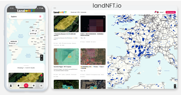 landnft_io's tweet photo. https://t.co/b2KgK5iJmA BETA is Live Now! 🎊 🎉 
🥁 🥁 Search Virtual Land by Property Class, Chat, Map View, Save, Photos, and more. 👍  And Welcome Early Adopters to Try it for FREE! 👍 https://t.co/p4fZaWnaSM
