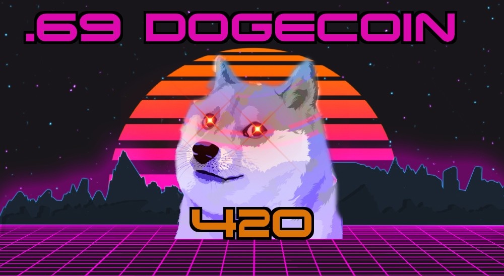 GloryDoge's tweet photo. 4/20 #DogeDay420 starts and 
#dogecoin gets to .69 #dogearmy https://t.co/JxfoxheWEJ