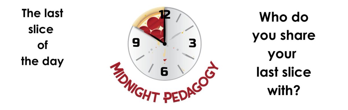 Midnight Pedagogy 
- Monthly Meets starts tonight @ 9:30pm
 Don't forget to Register bit.ly/MPmeets