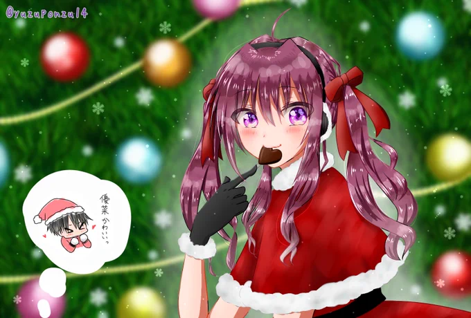できました〜優菜ちゃん!!!!! 季節外れすぎますが笑笑笑アイコン用は2枚目です!アイコンにしたかったらどうぞ!!!!#モノクロラバーズ #モノラバ #七瀬優菜 #イラスト #絵描きさんと繫がりたい #comico 