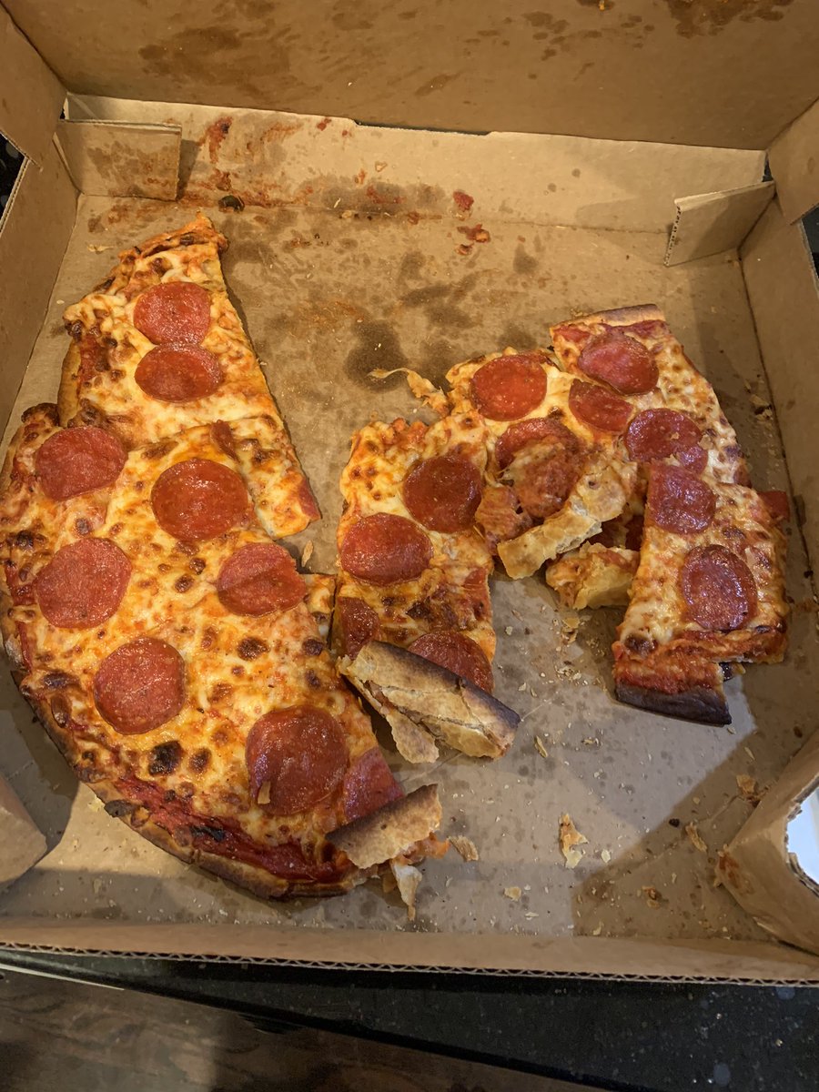 Really <a href="/dominos/">Domino's Pizza</a>? I was kinda stoked to get your thin pizza. It definitely underdelivered.
