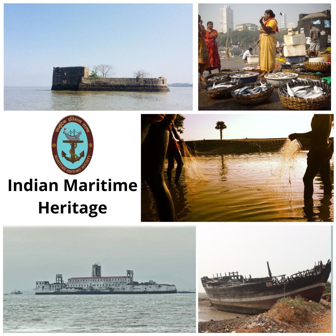 #MaritimeHeritage celebrates India's oceanic legacy & journey of ones who spent their lives preserving & taking it forward as custodians & practitioners. Image credits:  @nirokc @heritage_diaries @leorapezarkar @WikiCommons