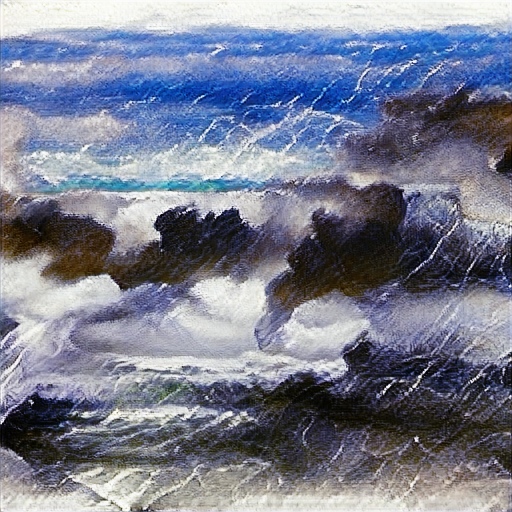 Big Sleep - Stormy Seascape