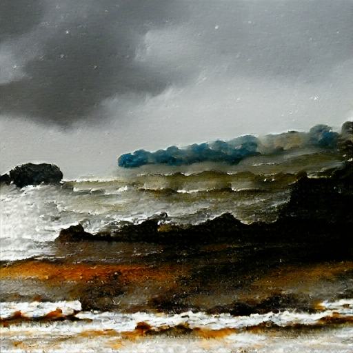 Big Sleep - Stormy Seascape