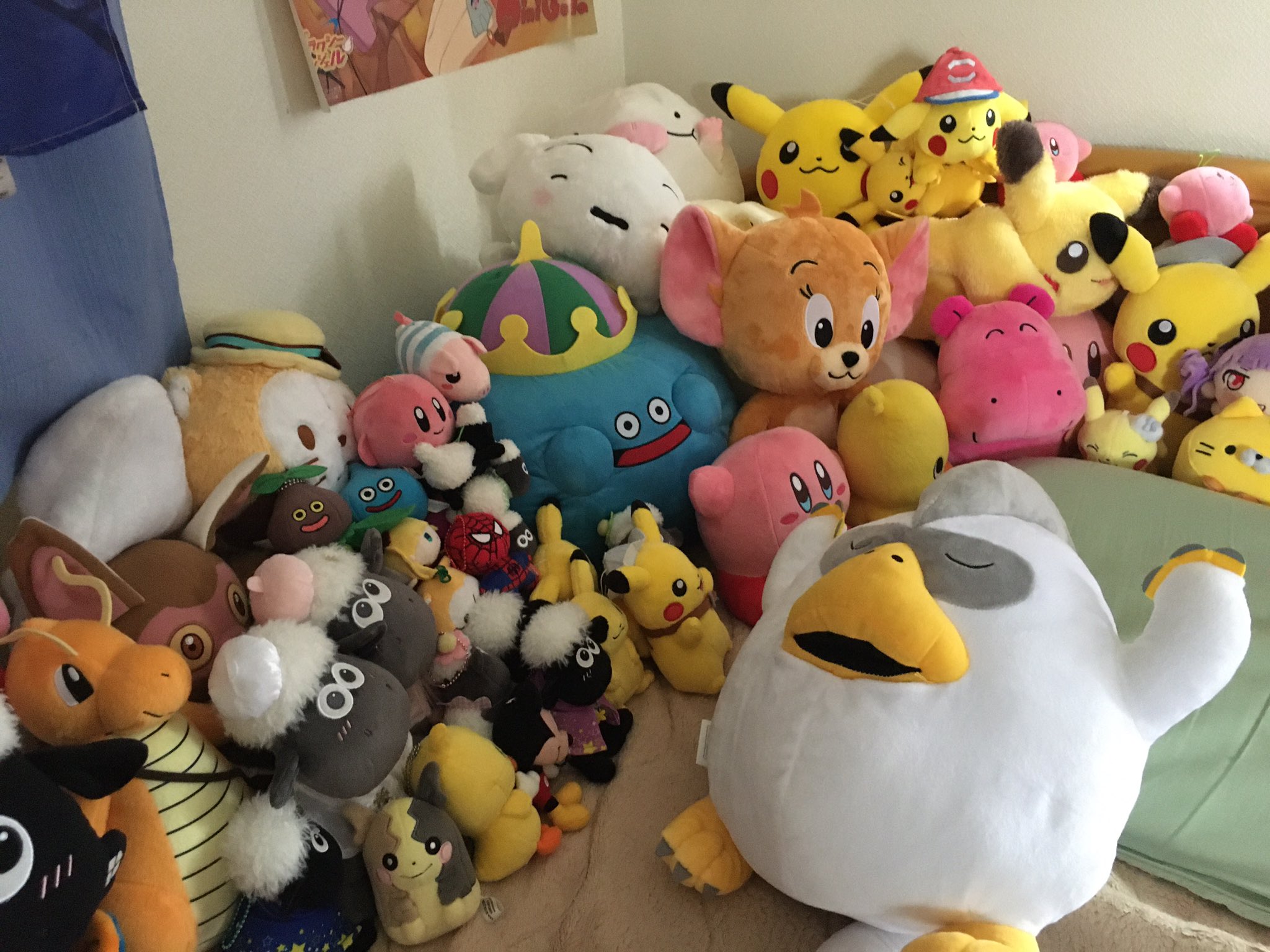 ゆうピカ 底辺ゲーム実況者 ももんじゃ寝かしつけたから友人ヨーダと出かけてくる ももんじゃ ぬいぐるみ T Co 1ihnu8b7mz Twitter
