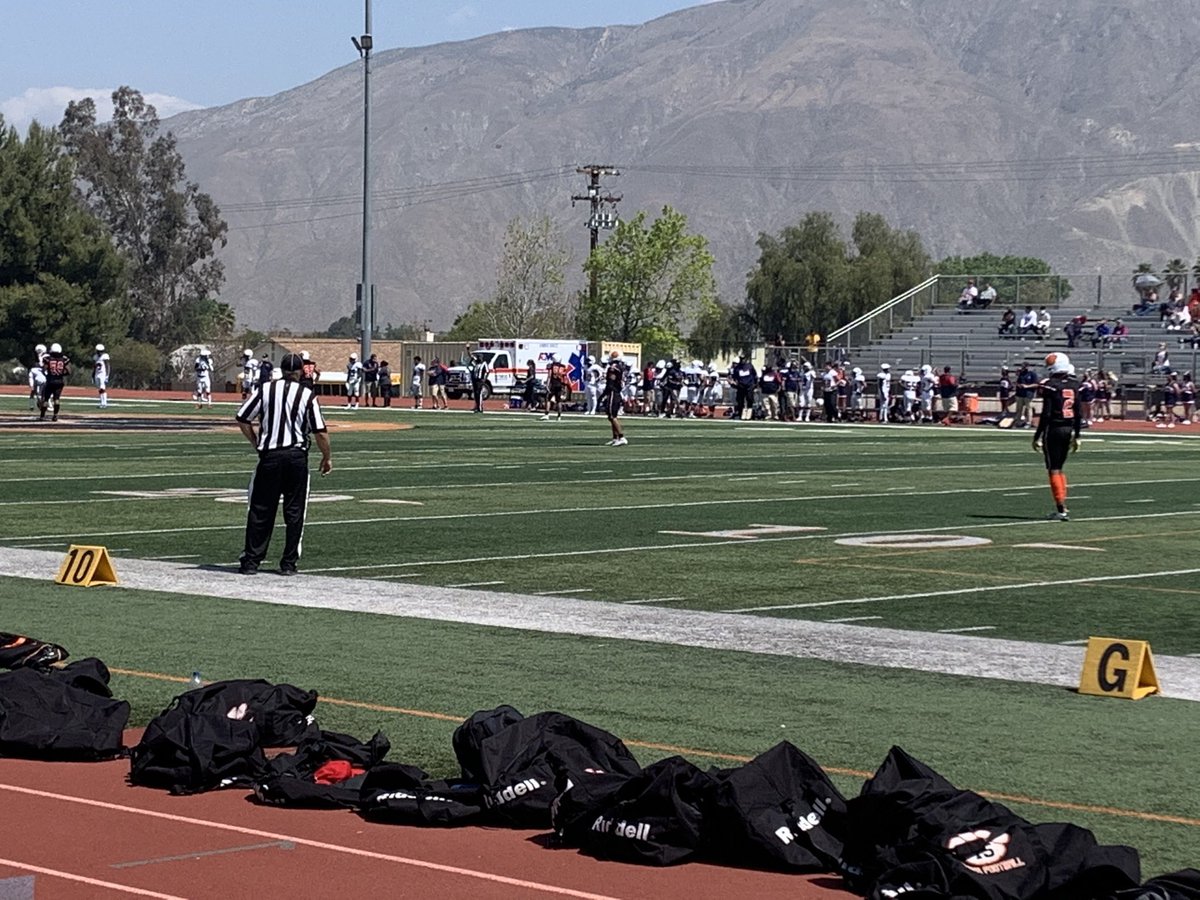 Visit to San Jacinto HS with Supt.
David Pyle, Board Pres. Deborah Rex, members Jasmin Rubio &amp; Sandra Penaloza, and Principal Courtney Hall. It was great to watch the Tigers play football and tour some of the high school facilities. Thank you, Team SJUSD!