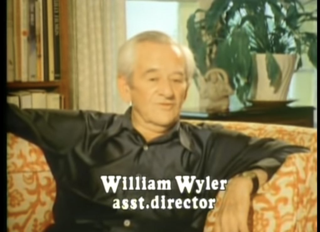 William Wyler (!) appears to talk about the miniatures in THE HUNCHBACK OF NOTRE DAME. Also, I want that shirt.