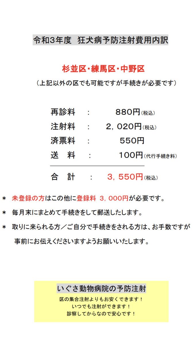いぐさ動物病院 Igusaanimalh Twitter
