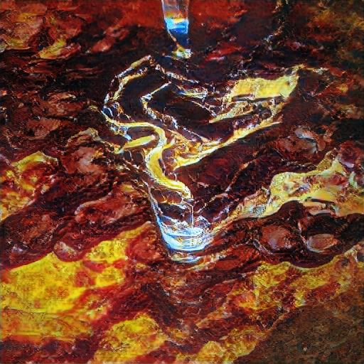 Big Sleep - Acrylic Pour Painting