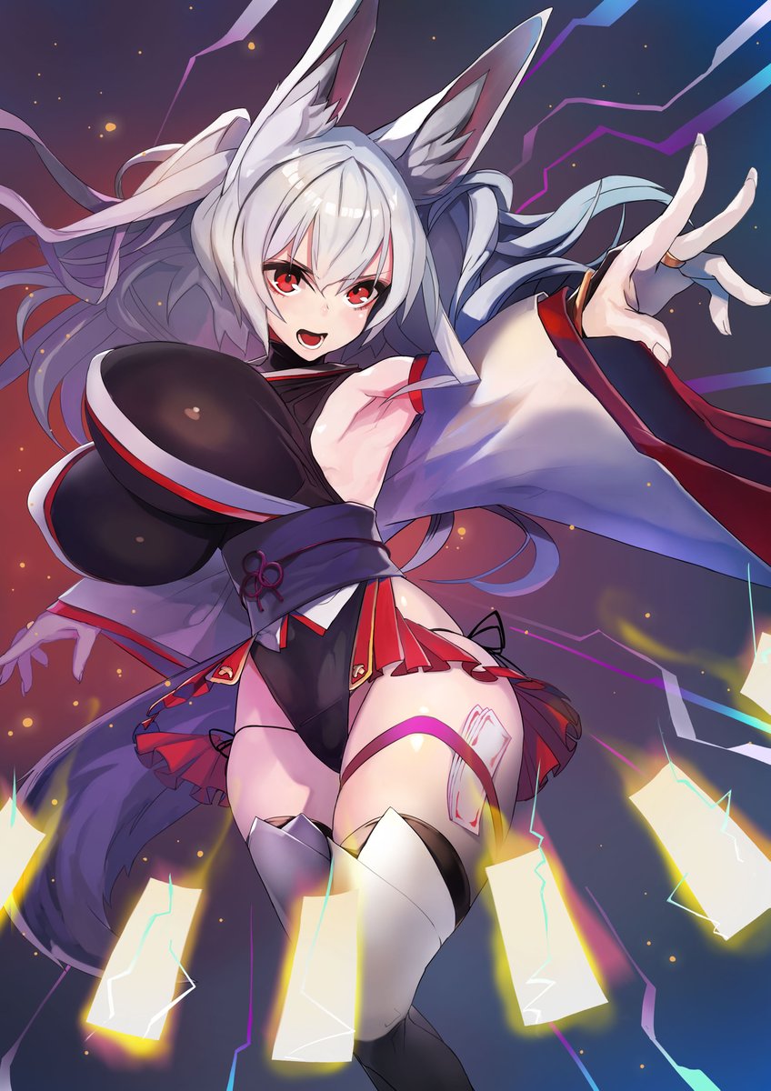 #自キャラが誰かの性癖に刺さってほしい
ファンタジー組の3人と、現代退魔組の狐っ子とメイドさんと、SFパイロットちゃん。
まな板はいないからそこはもう諦めてもろて。