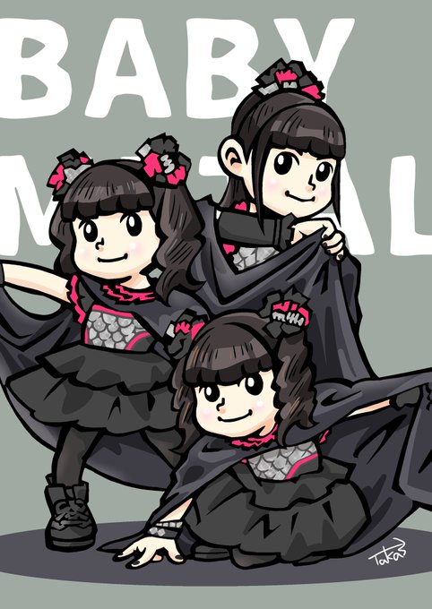 Babymetal のtwitterイラスト作品 人気順