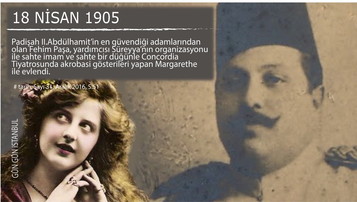 #I905 #SultanIIAbdülhamid #FehimPaşa #Margarethe #sahte #tarihdergisi #Istanbul #Güngünistanbul @istanbulbld @kultur_istanbul