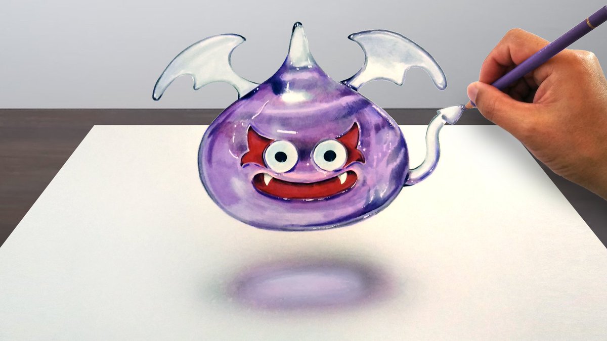 ドラクエ ダークスライムをクリスタルバージョンで描きました ドラクエ ダークスライム Drawing Studio 118のイラスト ドラクエ ダークスライムをクリスタルバージョンで描きました ドラクエ ダークスライム Drawing Studio 118のイラスト