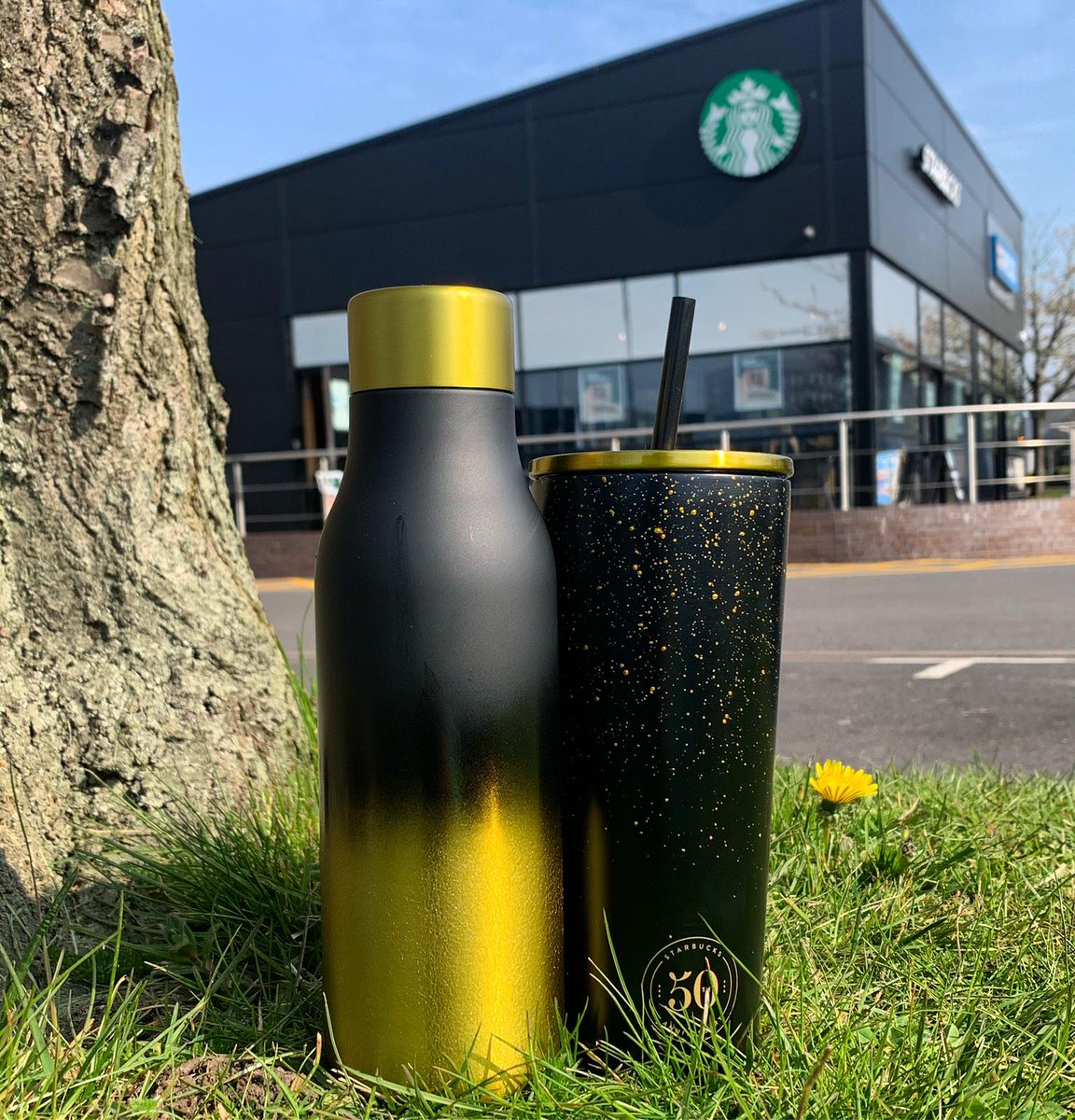 The forecast might be unpredictable in the early spring but whether you prefer your latte hot or iced our 50th anniversary cups have your covered whatever the weather ❄️ ☀️ 

Even more... everytime you use your own cup in store you save 25p aswell as the planet 🌎