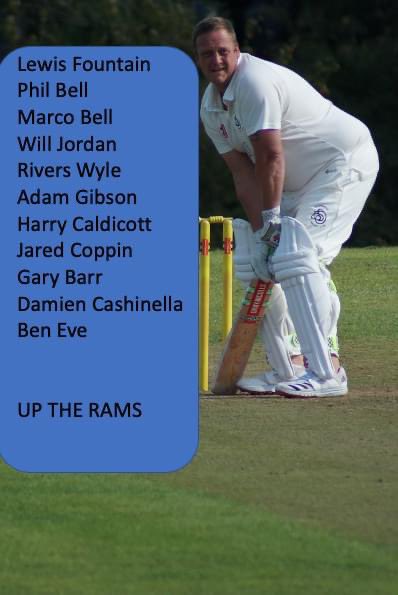 🏏 GAME DAY 🏏

✌🏻The second friendly game of the weekend for the Rams as we travel to Upottery Cricket club

😮 10 changes from yesterdays team with Ben Eve the only constant.

🐏 Your Rams for the day are...