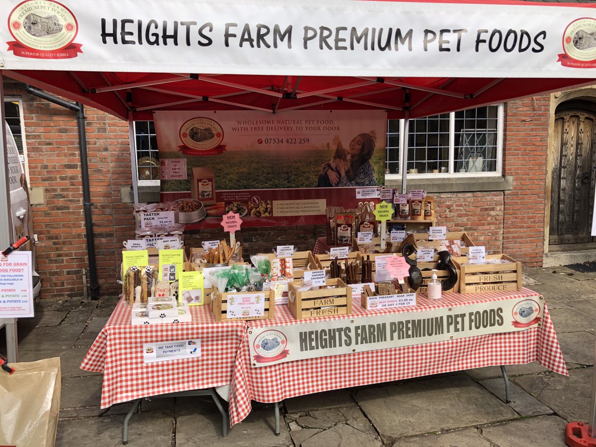 Heightsfarmsue's tweet photo. All set up at #HeskinHall Wood Lane, Chorley PR75PA 11-4pm
Lots of food and craft stalls. Bring your dogs and come and see us for all your natural treats and dog food 🐕🐶🐾🐾 https://t.co/7efLwVEFVE