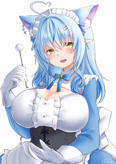 ねこみみメイド・・いいとおもいます
#LamyArt 