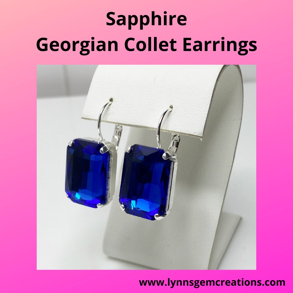 LynnWhitehouse4's tweet photo. Beautiful Swarovski Sapphire Octagon Georgian Earrings 😍
#crystalearrings #leverback #jewelleryfor her #earringsforwomen #giftboxed #jewellerylovers #loversofcrystal #bluecrystaldrops #sapphireearrings #MHHSBD #TheCraftersUK #georgiancollet #pasteearrings #riviereearrings https://t.co/JrnbuBmm2S