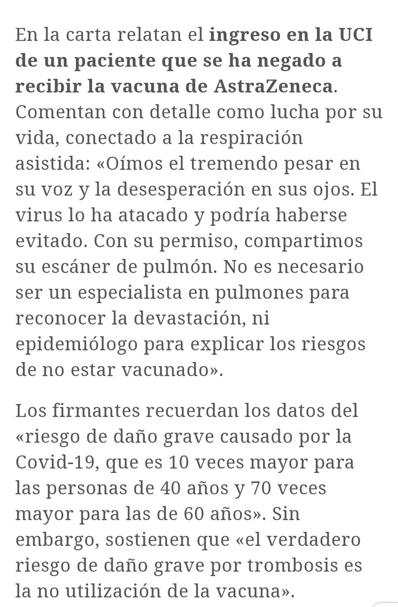 Días más tarde, cuando le entubaban en la UCI, el joven Aureliano Buendía habría de recordar esa cercana tarde en la que se negó a vacunarse con AstraZeneca.