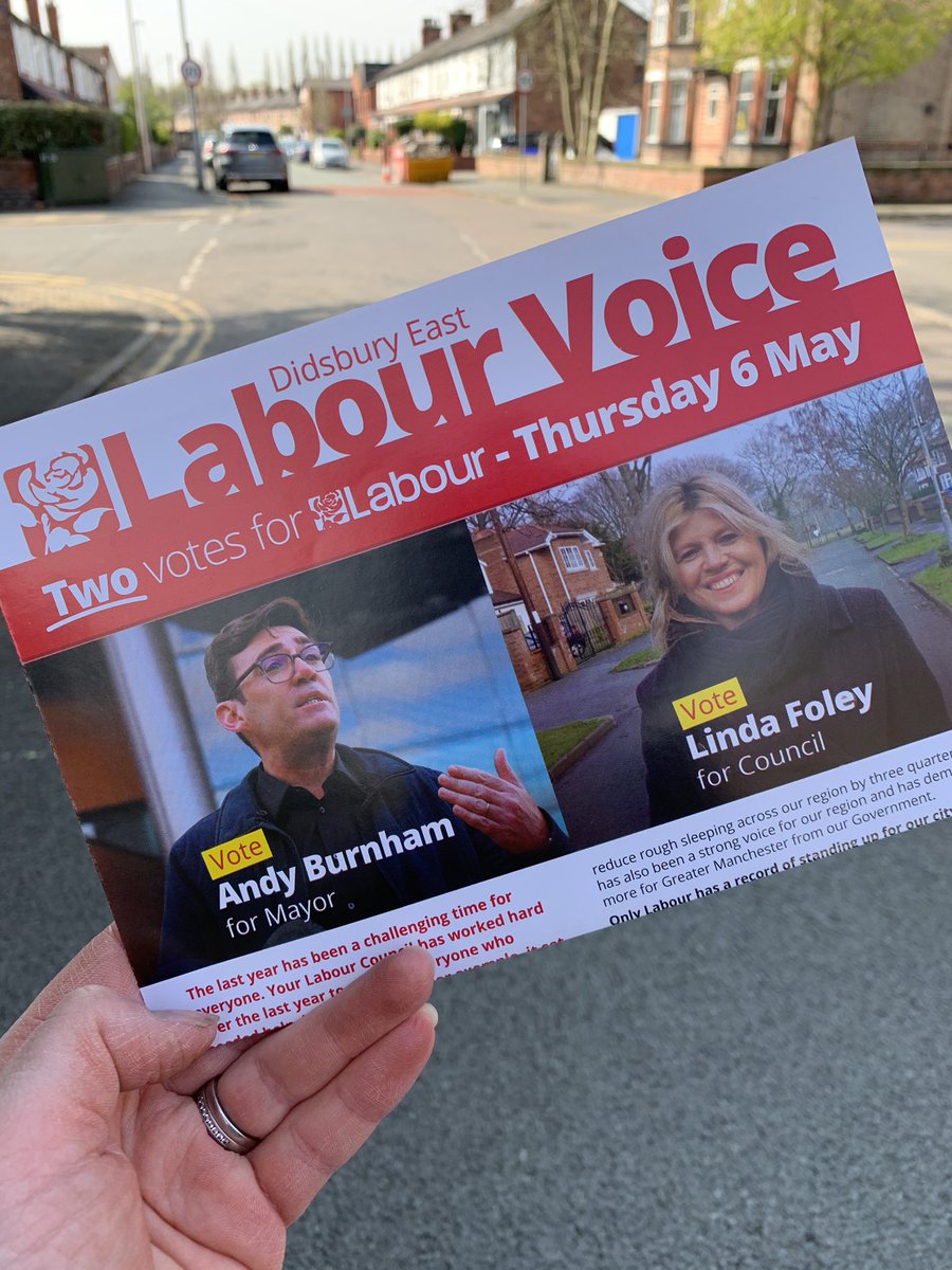 Kelly Fowler (@kelly4labour) on Twitter photo A lovely spring morning getting our #labour election address out in #Didsbury for <a href="/LindaFLabour/">Linda Foley</a> and <a href="/AndyBurnhamGM/">Andy Burnham</a> Two brilliant candidates with a strong track record at working hard and getting results. A lovely spring morning getting our #labour election address out in #Didsbury for <a href="/LindaFLabour/">Linda Foley</a> and <a href="/AndyBurnhamGM/">Andy Burnham</a> Two brilliant candidates with a strong track record at working hard and getting results.