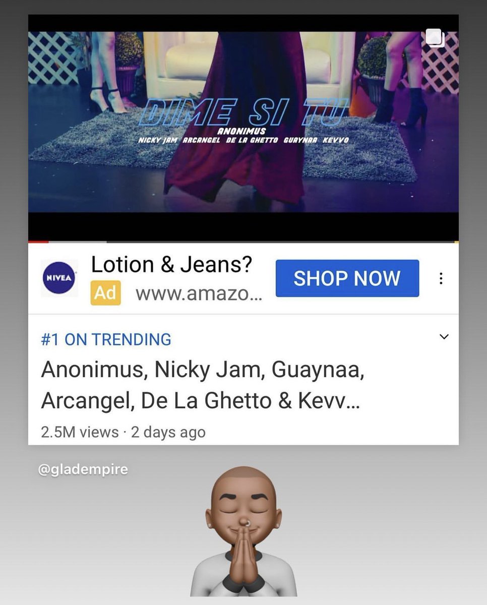 #1 en trending 😭🙏🏻 Dios mio esto es un sueño no lo puedo creer !