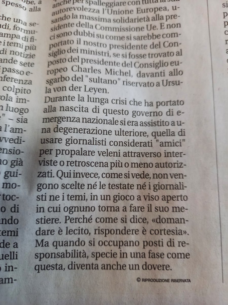 agesc3's tweet photo. #liberidieducare Il "gioco" della comunicazione è cambiato. Con il governo Draghi non ci sono giornalisti amici ma una comunicazione responsabile https://t.co/3n2pSgwVLt
