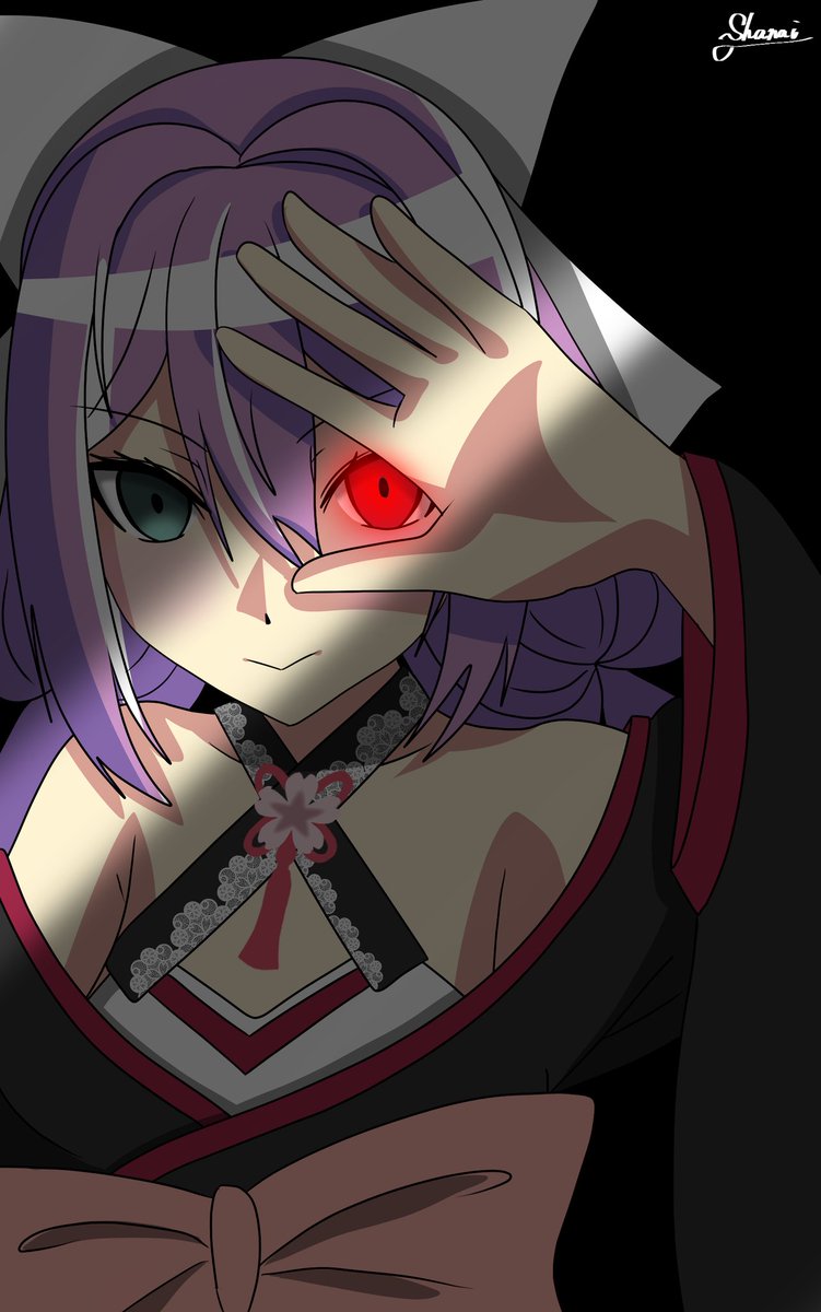 オッドアイってかっこいいよねっていう リツキあーと シャナイ のイラスト オッドアイってかっこいいよねっていう リツキあーと シャナイ のイラスト