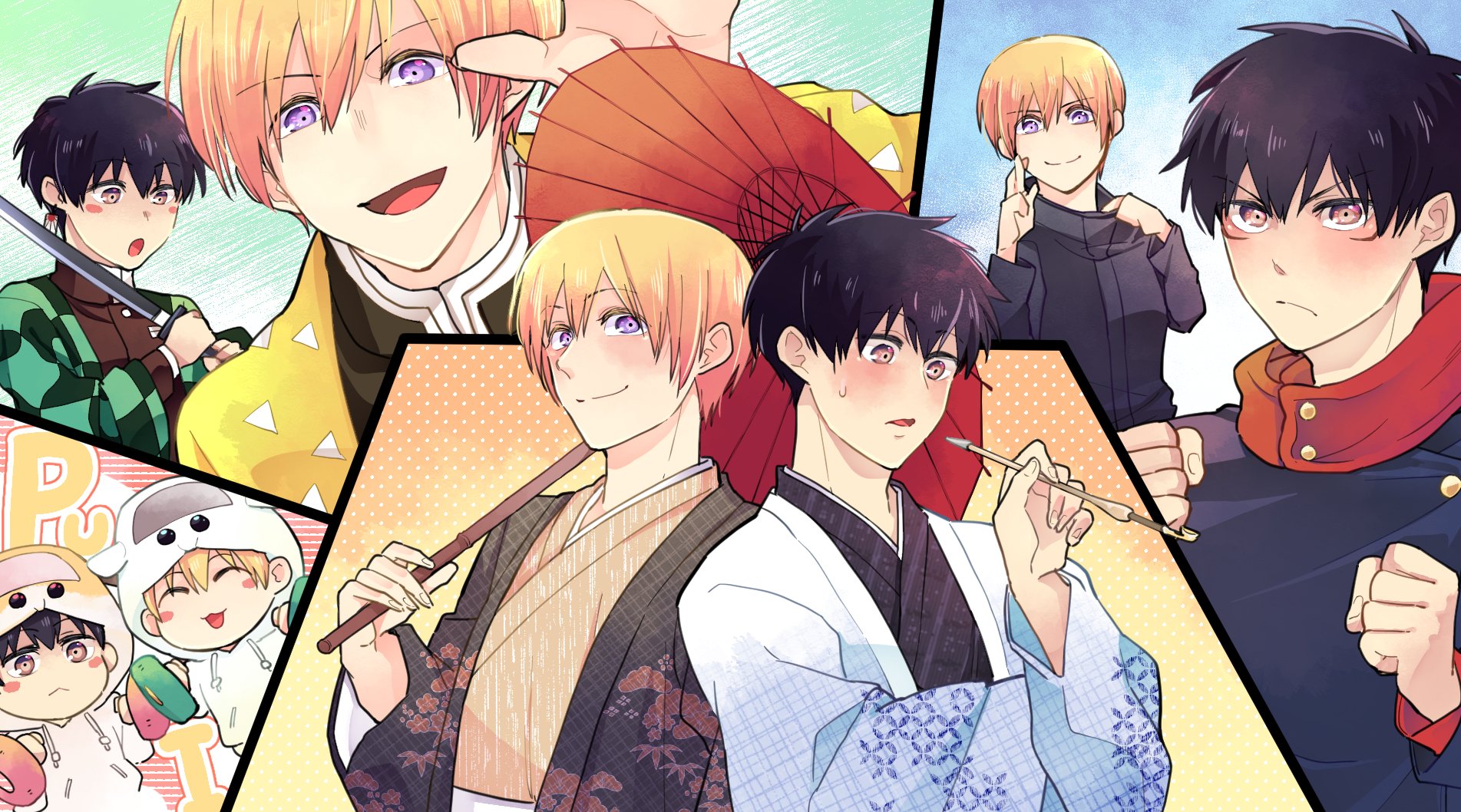 Blサンドいかがですか Youtube 今日は動画投稿の日 蓮と樹でコスプレ大会 あんな姿やこんな姿まで お楽しみに Blサンド Bl漫画