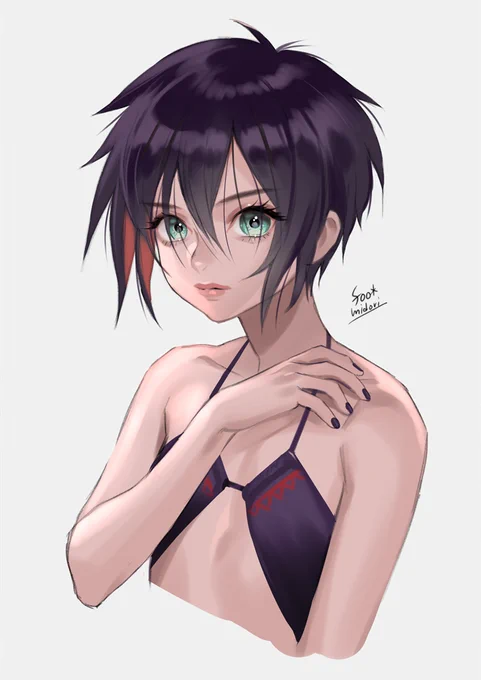 黒髪 