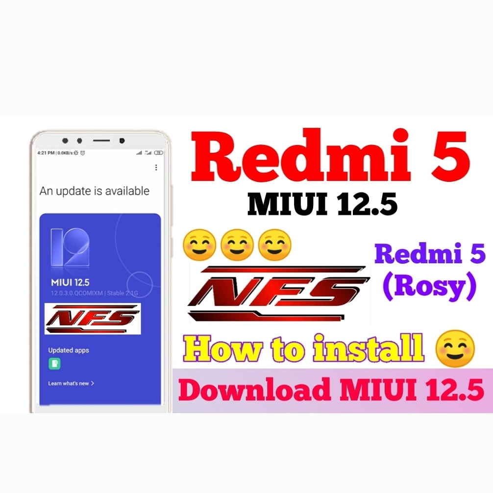 World4_Trick's tweet photo. Hey Guys, if you want to install #MIUI 12.5 on #Redmi5 with #Android10 then you have read this post &amp; watch video tutorial.

Threads :- https://t.co/EFUyftQxtr

Video Tutorial :- https://t.co/BRJuuf0vyi https://t.co/MKxExkII7P