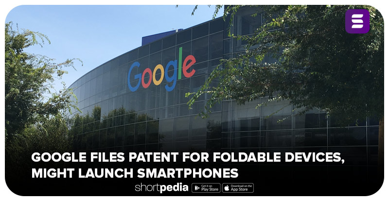 ShortpediaApp's tweet image. #Google has reportedly filed a patent that signals the tech giant’s entry into the #foldabledevices business. According to a report by PatentlyApple, Google’s patent is titled “Hinge Mechanism by Gear Set with Slider for Foldable Display Device”.