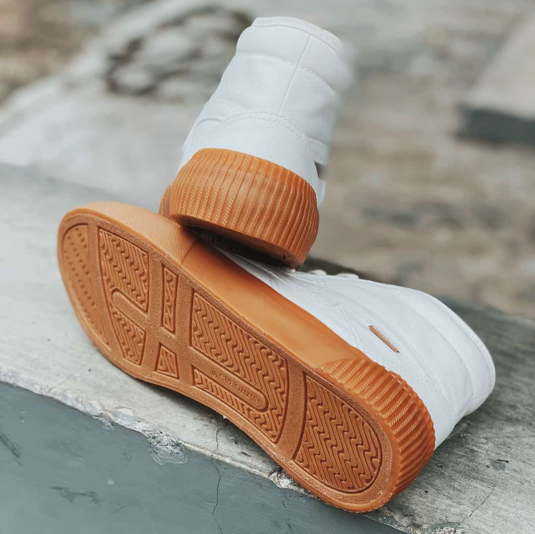 orilookstore's tweet photo. Restok Patrobas Equip High White Gum 
Available size 36-44
Harga 290k Diskon jadi 230k 

#sepatulokal #patrobas https://t.co/kYEIMVq9fP