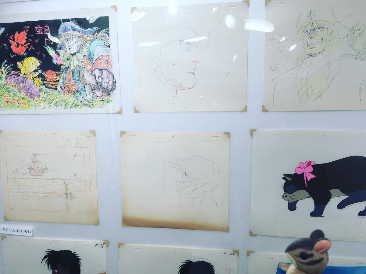 Little Shop 福士 ファミカセ展 ぽたかふぇ ぽたばこ アニメーター キャラクターデザイナー 大橋学 先生 Mao Maow の個展 原宿 Acg Labo Bposinfo にて アニメ原画等の展示と書籍やグッズの販売 宝島 のopやオリジナルアニメ アニメ学校の