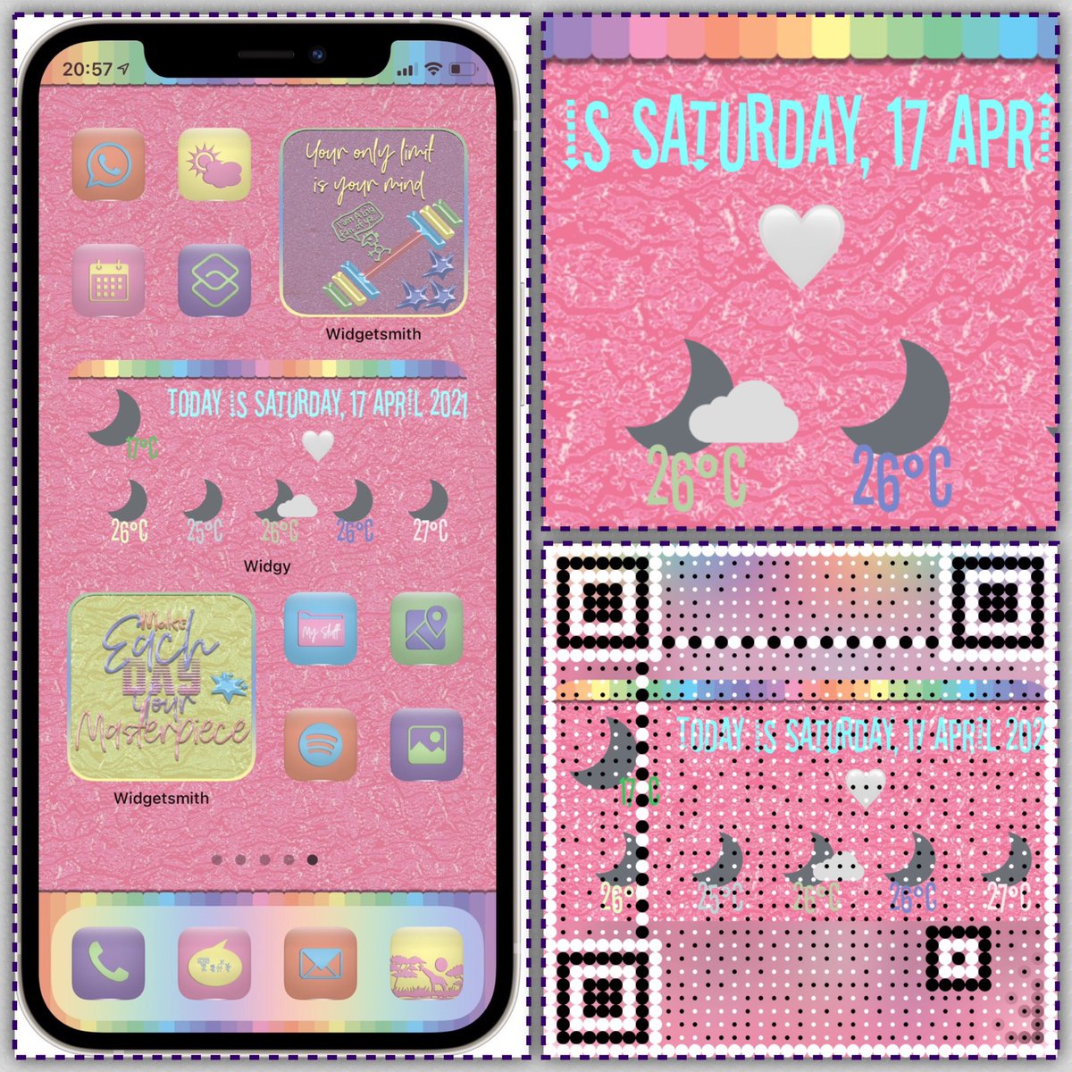 DSprkplg's tweet photo. Happy #SundayWallday everyone! Please visit my blog and instagram to get this free Pastel Dreams theme with 4 #wallpapers, 20 #icons, 2 photos for #widgetsmith and a #widgy
Enjoy and have a great week! 🥰🤍
#iphonewallpaper
#androidwallpaper
#homescreen
#homescreensetup https://t.co/twS54EsdlG