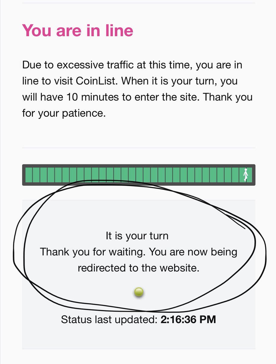 HursellDavid's tweet photo. @MinaProtocol Got to the front of the que Tuesday but it never redirected me 🤬.. this is not ok https://t.co/meKayyxxjT