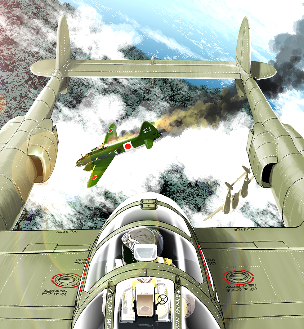 「#山本五十六長官機撃墜事件の日 」|松田重工　コミティア144-と48bのイラスト