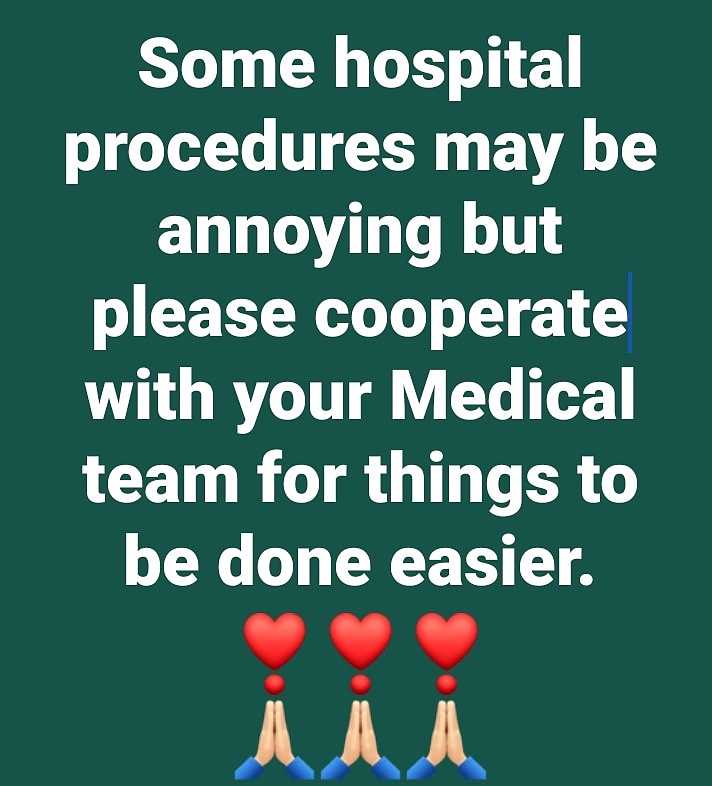 Timah_Dawuda's tweet photo. #Medicaltreatment
#Medicalteam
#Hospital
#Laboratorytests
#Chlamydia
#Syphylis
#Gonorhhea
#HIV
#HVS
#Trichomoniasis
#candidiasis
#vaginosis
Some hospital procedures may be annoying but please cooperate with your Medical team for things to be done easier.
❣️❣️❣️
🙏🏻🙏🏻🙏🏻 https://t.co/AhKhaf6JiT