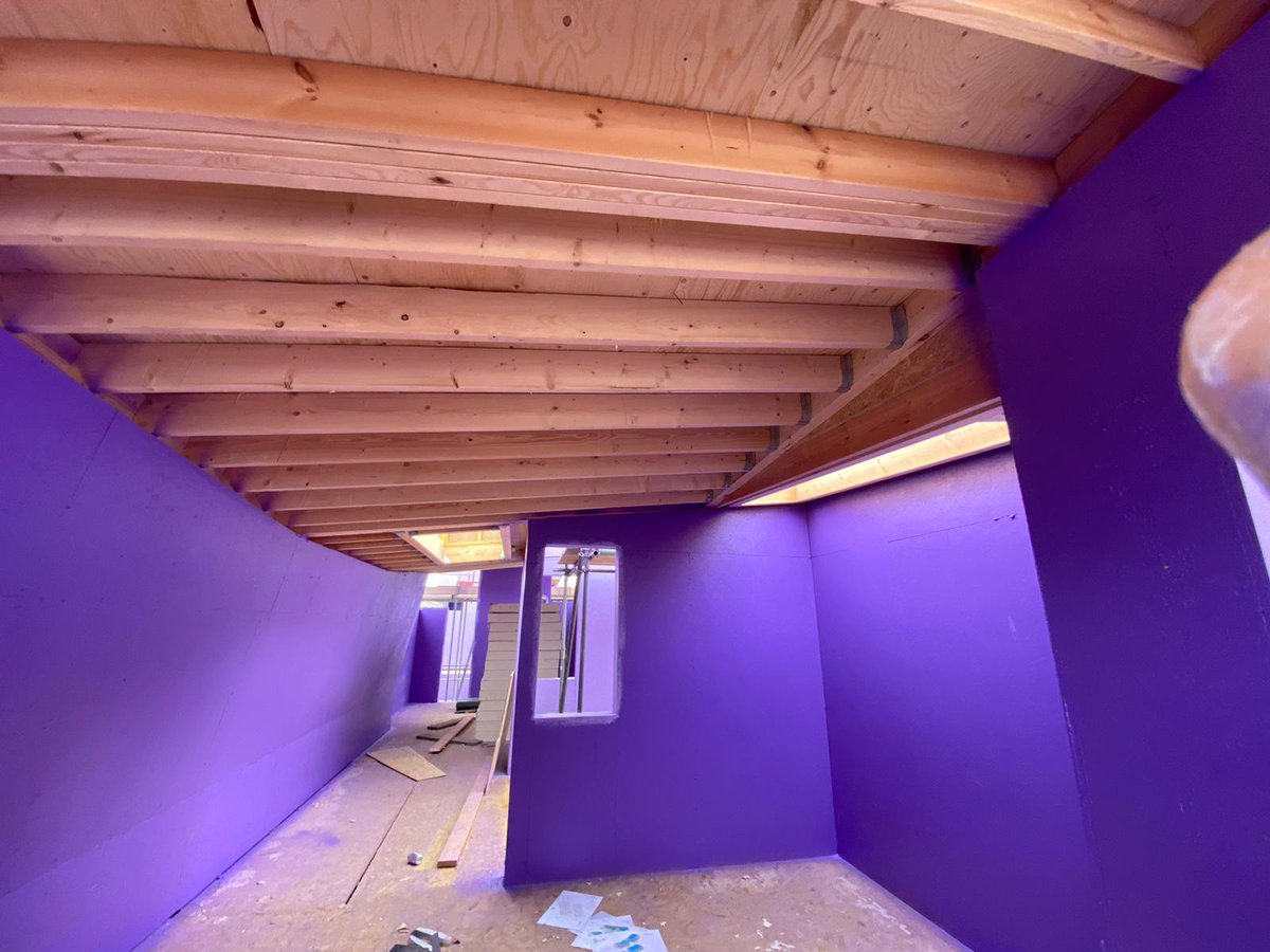 Passive Purple on X: Air tight them party walls the easy way with our  Passivhaus Certified Passive Purple .  #eco  #airtightness #passivhaus #passivehouse #projects   / X