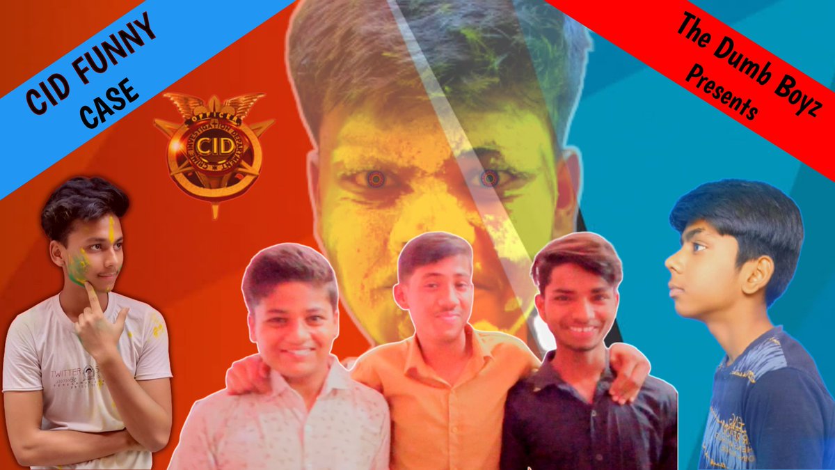 TheDumbBoyz1's tweet photo. CID FUNNY CASE PART 3
https://t.co/j29TZL1EKr
New video go watch till the end and like comment share subscribe my channel❤🙏
#thedumbboyz #YouTuber #youtubeworld @YouTubeCreators @YouTubeIndia @YouTube @YouTubeWorldRP https://t.co/OvNfrNNbKE