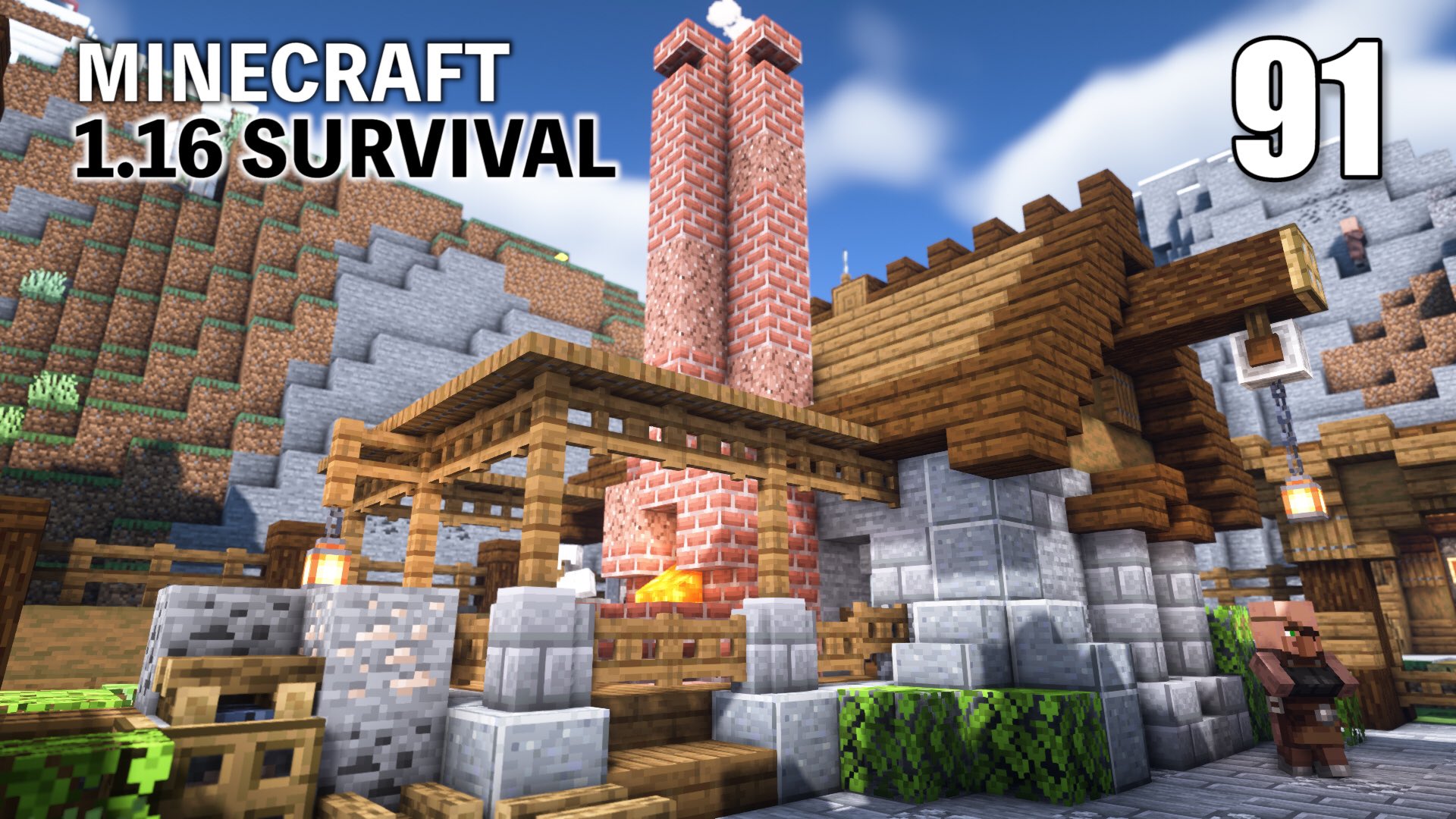 しょう Minecraft 長い煙突のある鍛冶屋さんを村に建築 マイクラサバイバル Part91 Build A Blacksmith In The Village T Co T6fv0krprm Minecraft マインクラフト マイクラ T Co Lhdcclqlfz Twitter